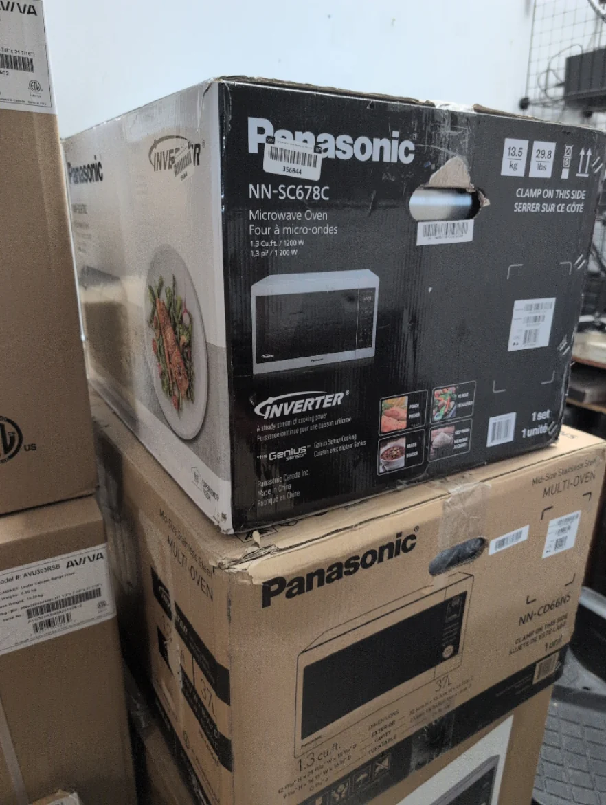 NNSC678CC - MICROWAVES OVENS - Panasonic - Countertop - Stainless Steel - Open Box - Image 2