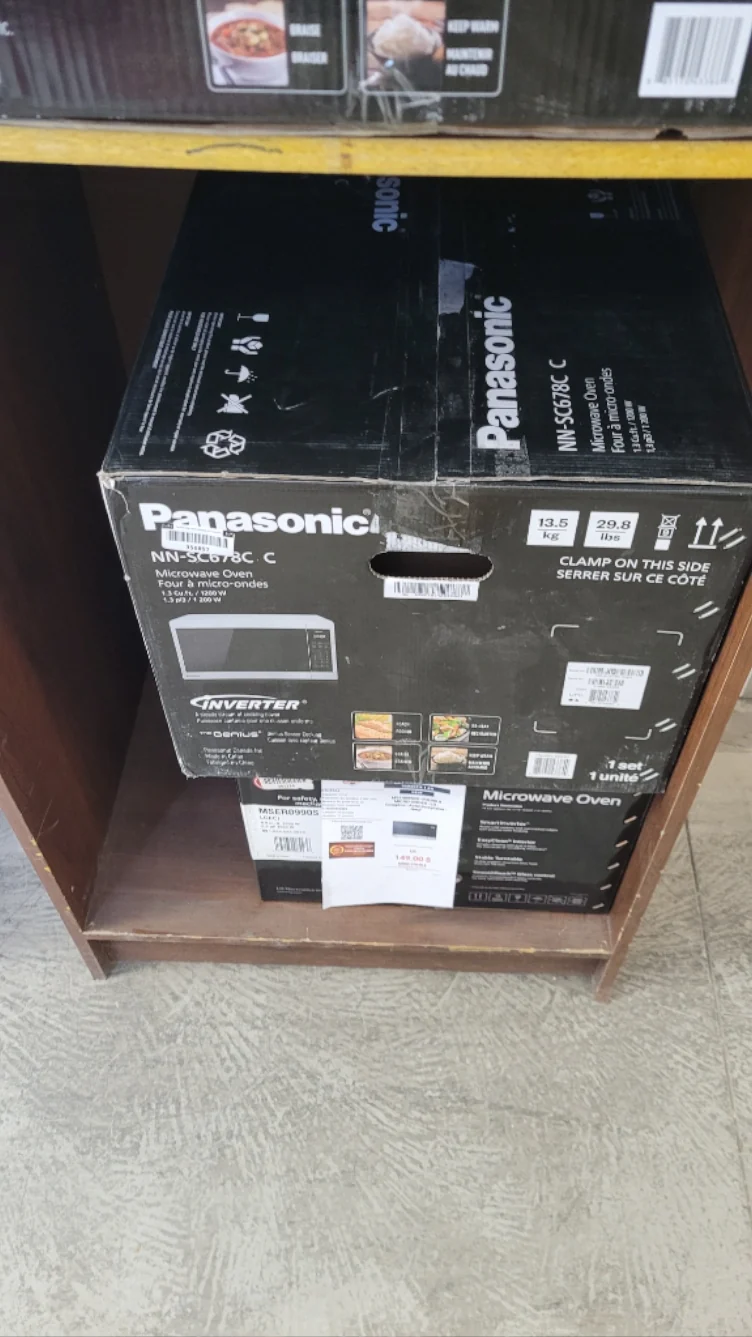 NNSC678CC - MICROWAVES OVENS - Panasonic - Countertop - Stainless Steel - Open Box - Image 2