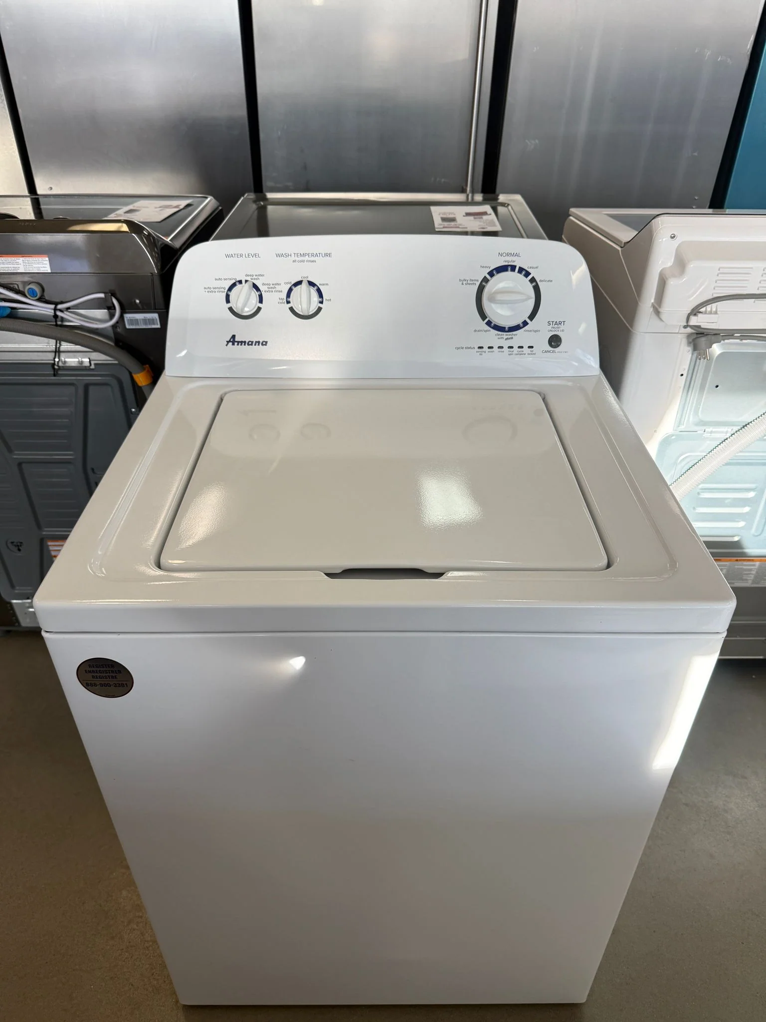 NTW4516FW - WASHERS - Amana - Top Loading - White - Open Box - Image 2