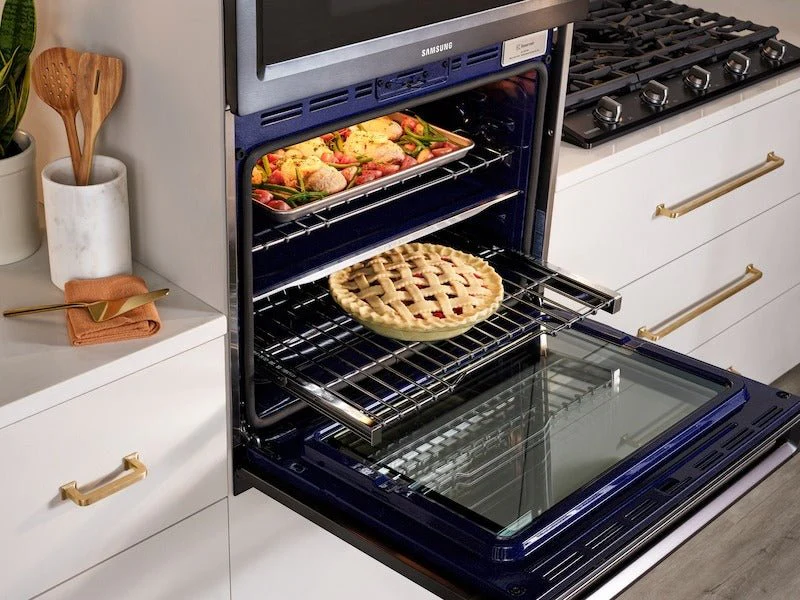 NV51K7770DG - WALL OVENS - Samsung - Double Oven - Black Stainless - Open Box - Image 4