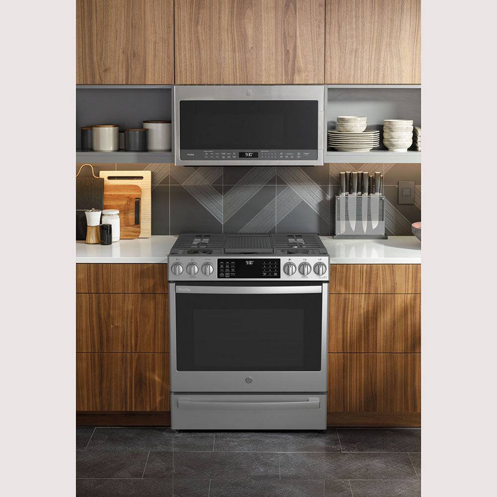 PC2S930YPFS - RANGES - GE Profile - Dual Fuel - Stainless Steel - Open Box - Image 2
