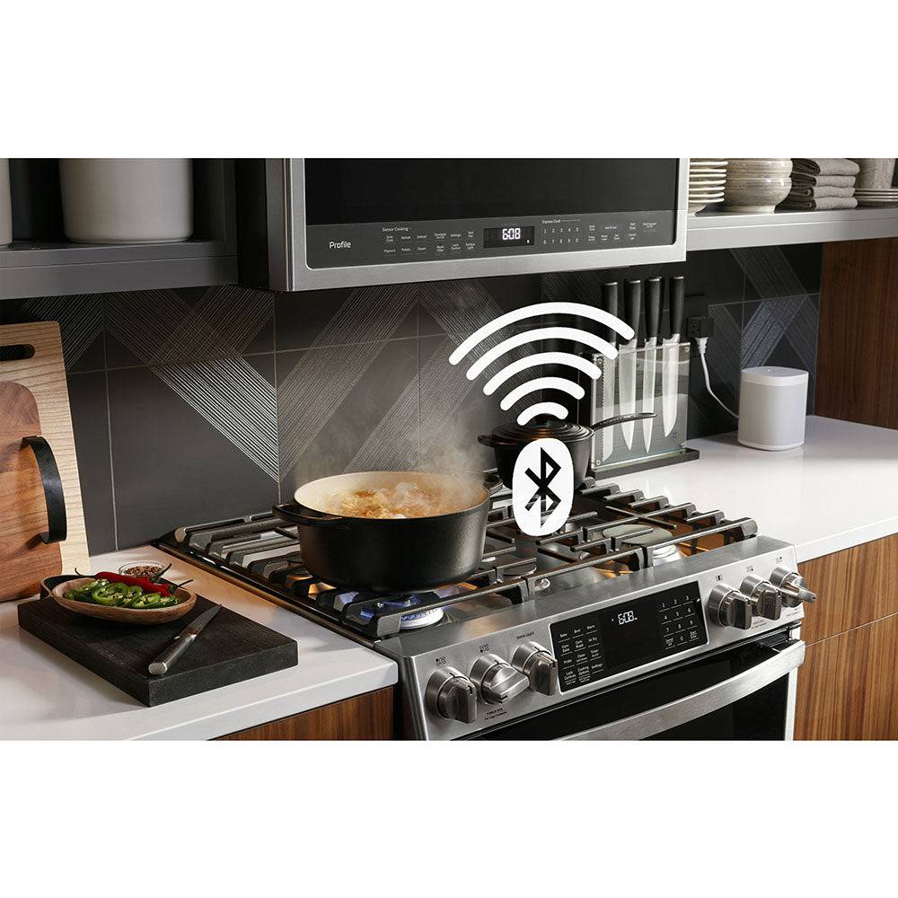 PC2S930YPFS - RANGES - GE Profile - Dual Fuel - Stainless Steel - Open Box - Image 4