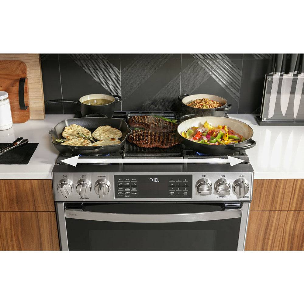 PC2S930YPFS - RANGES - GE Profile - Dual Fuel - Stainless Steel - Open Box - Image 9