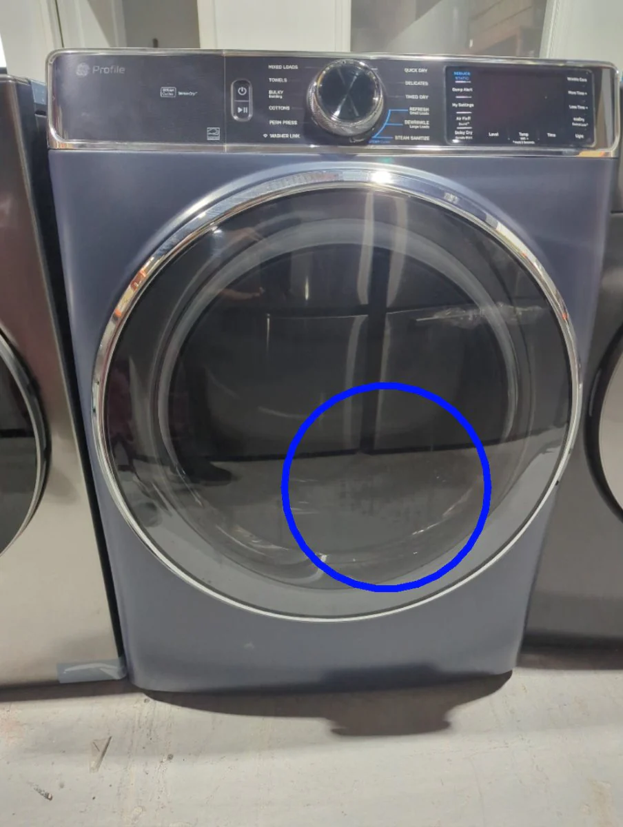 PFD87ESMVRS - DRYERS - GE - Electric - Sapphire Blue - Open Box - Image 2