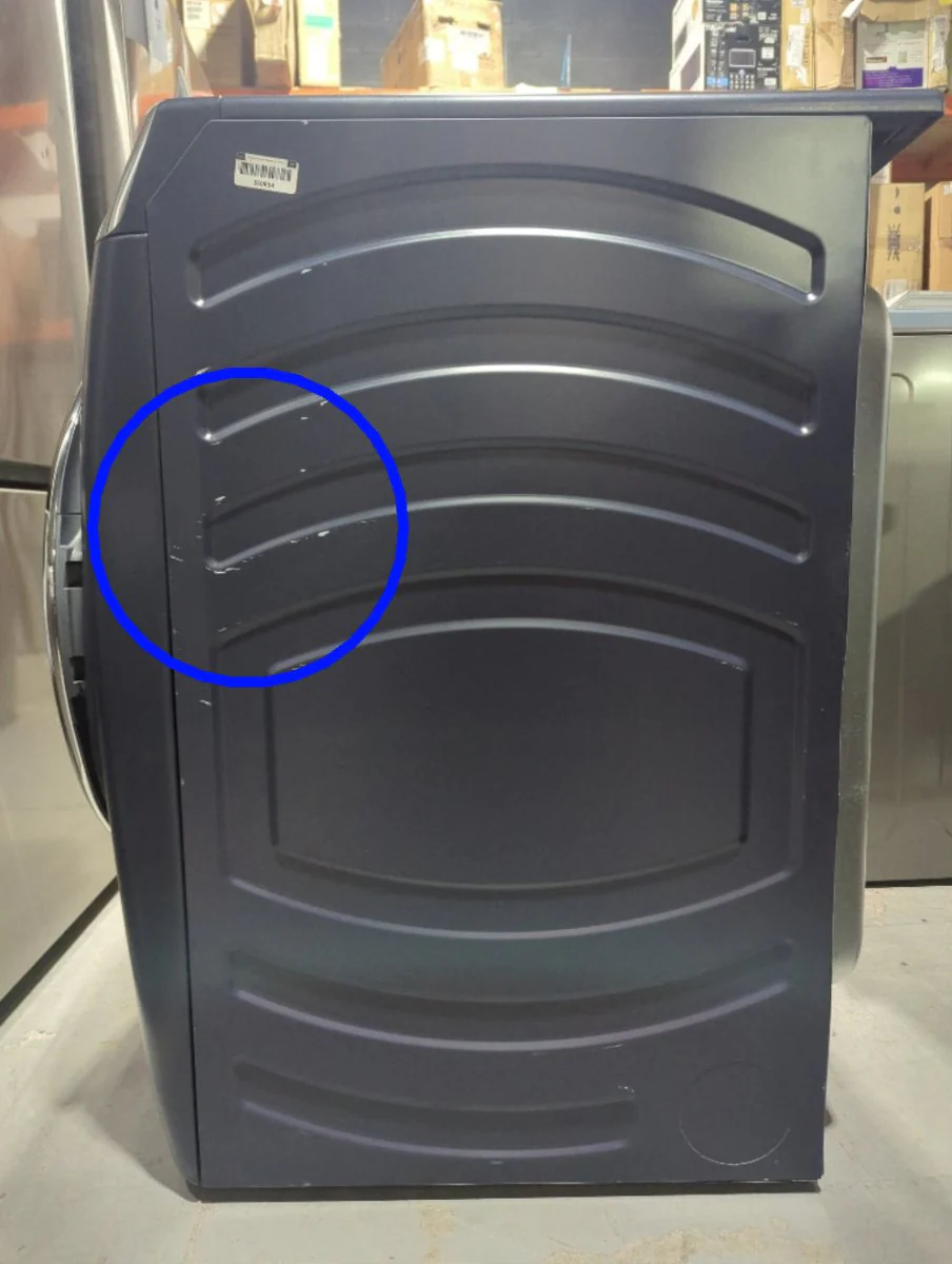 PFD87ESMVRS - DRYERS - GE - Electric - Sapphire Blue - Open Box - Image 4