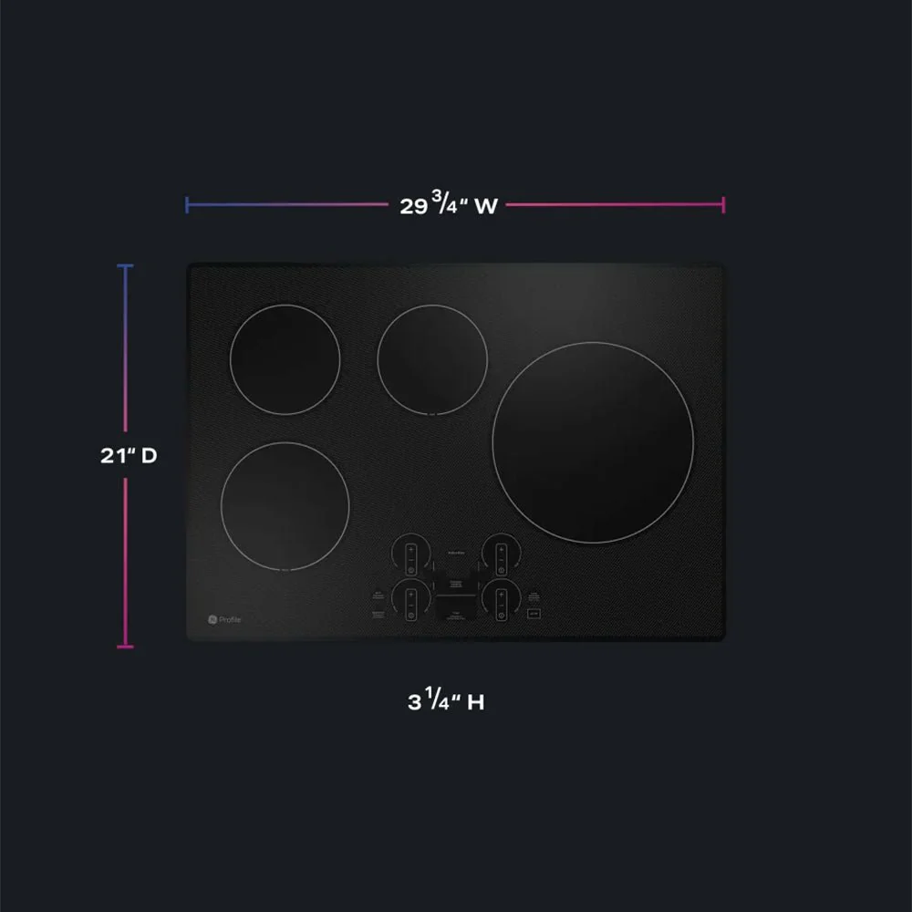 PHP7030DTBB - COOKTOPS - GE Profile - Electric - Black - Open Box - Image 4