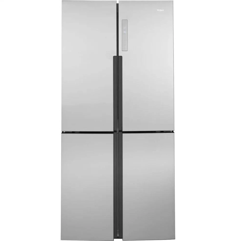 QHE16HYPFS - REFRIGERATORS - Haier - French 4-Door - Stainless Steel - Open Box