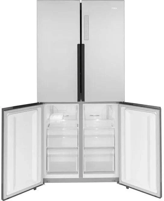 QHE16HYPFS - REFRIGERATORS - Haier - French 4-Door - Stainless Steel - Open Box - Image 4