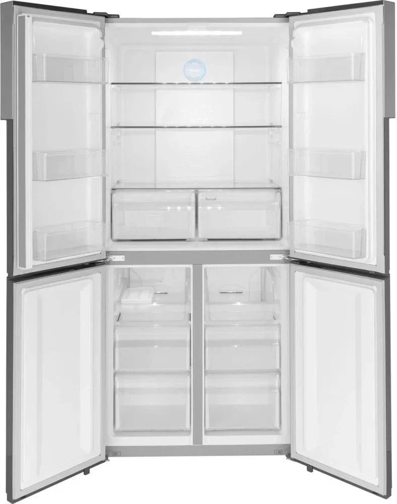 QHE16HYPFS - REFRIGERATORS - Haier - French 4-Door - Stainless Steel - Open Box - Image 5