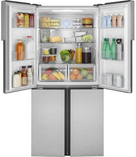 QHE16HYPFS - REFRIGERATORS - Haier - French 4-Door - Stainless Steel - Open Box - Image 7