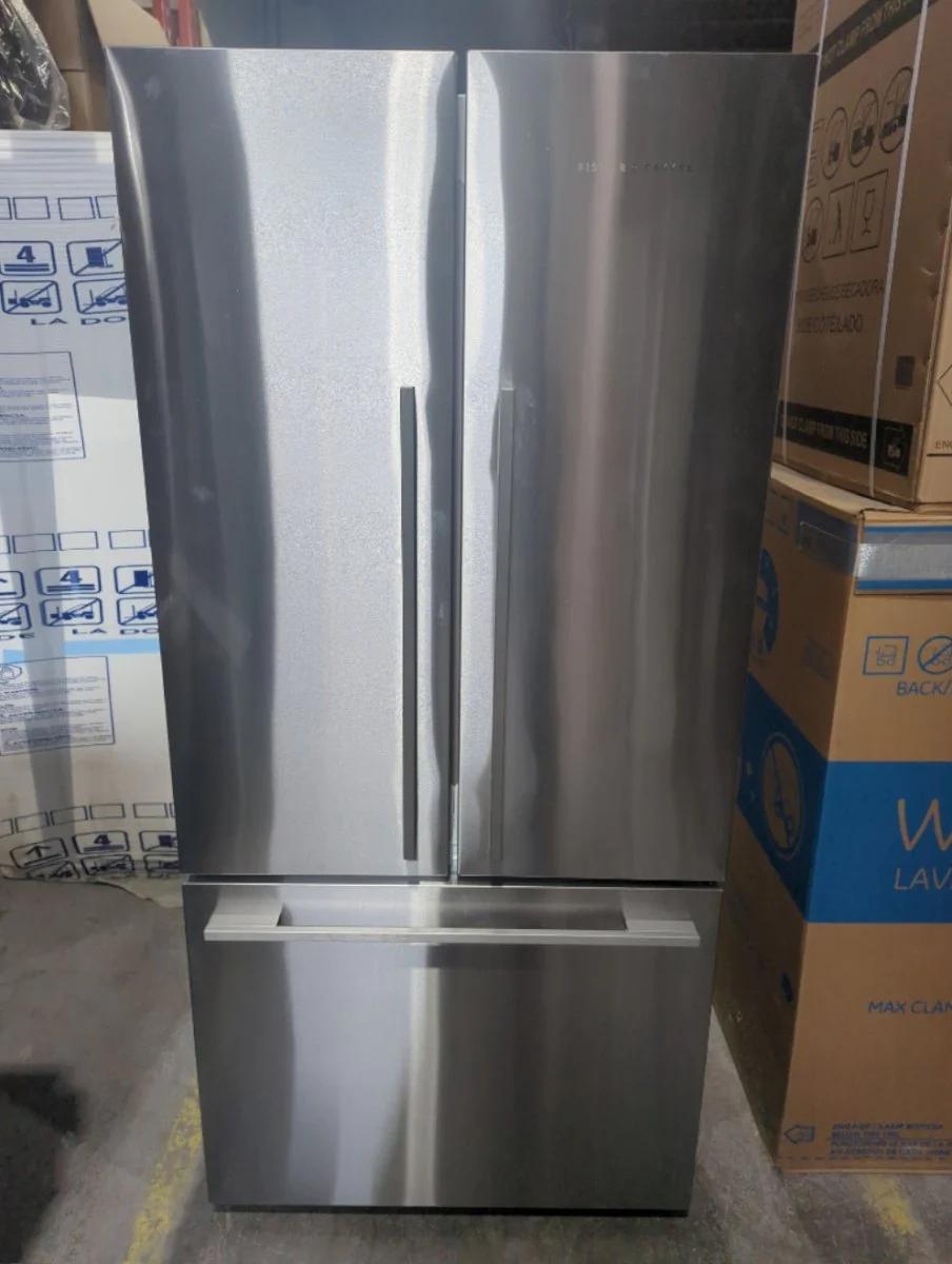 RF170ADX4 - REFRIGERATORS - Fisher & Paykel - French 3-Door - Stainless Steel - Open Box - Image 2
