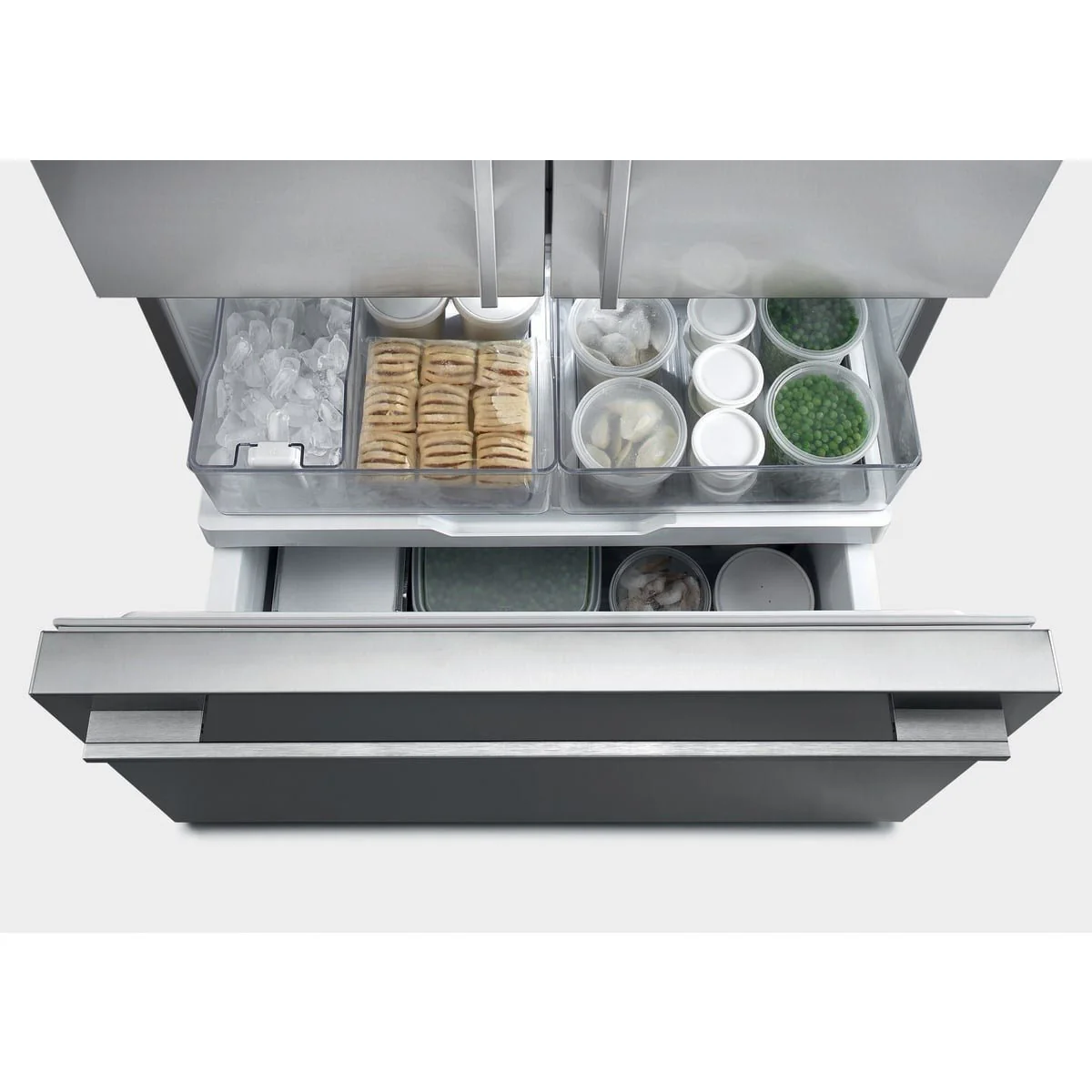 RF201ADUSX5-N - REFRIGERATORS - Fisher & Paykel - French 3-Door - Stainless Steel - Open Box - Image 5
