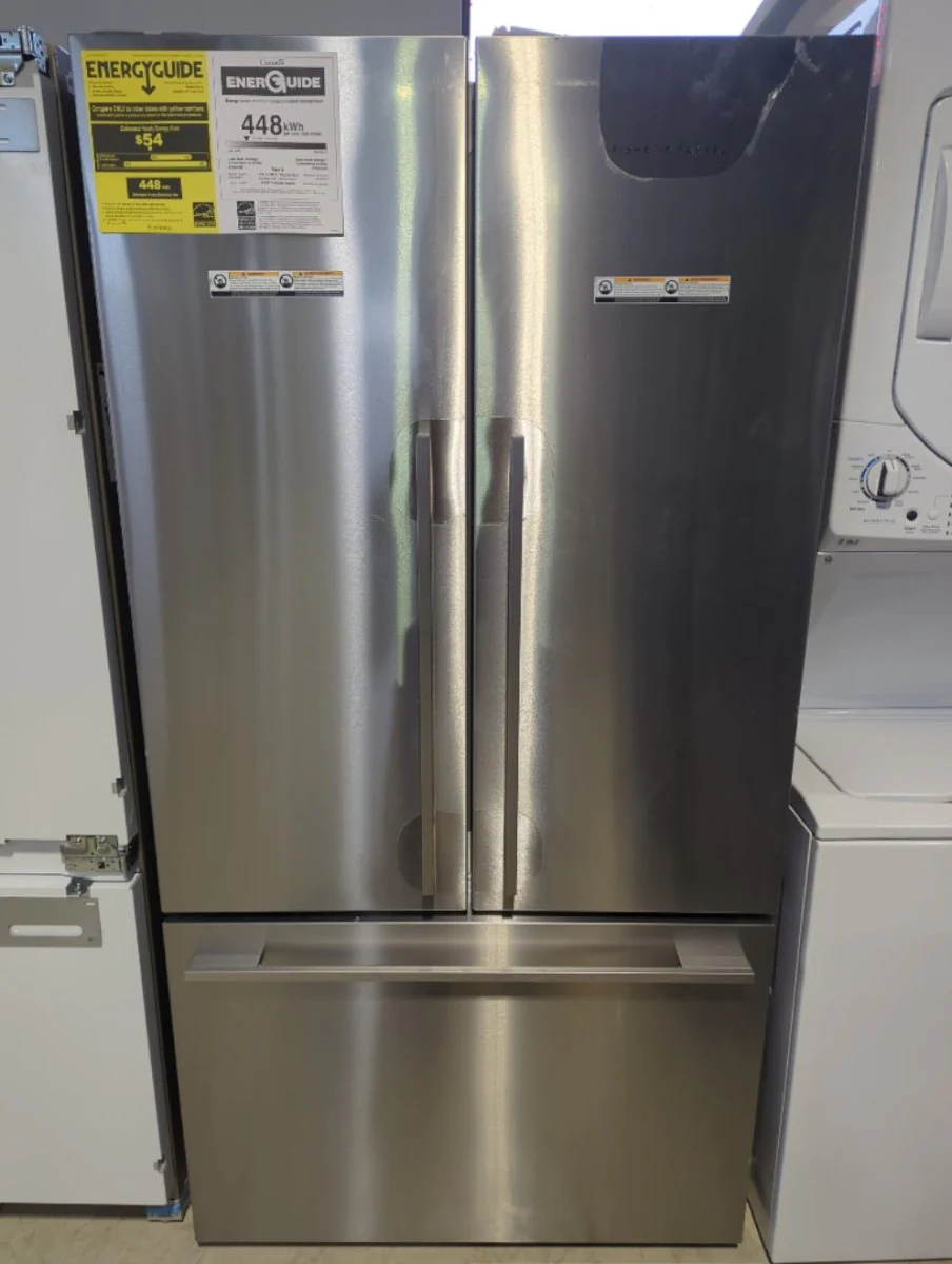 RF201ADX5-N - REFRIGERATORS - Fisher & Paykel - French 3-Door - Stainless Steel - Open Box - Image 2