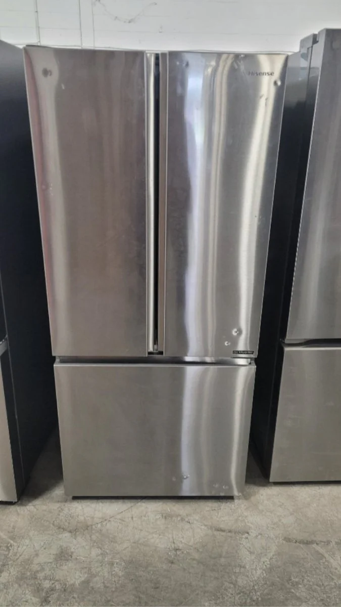 RF210N6ASE - REFRIGERATORS - Hisense - French 3-Door - Stainless Steel - Open Box - Image 2