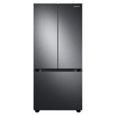 RF22A4111SG - REFRIGERATORS - Samsung - French 3-Door - Black Stainless - Open Box