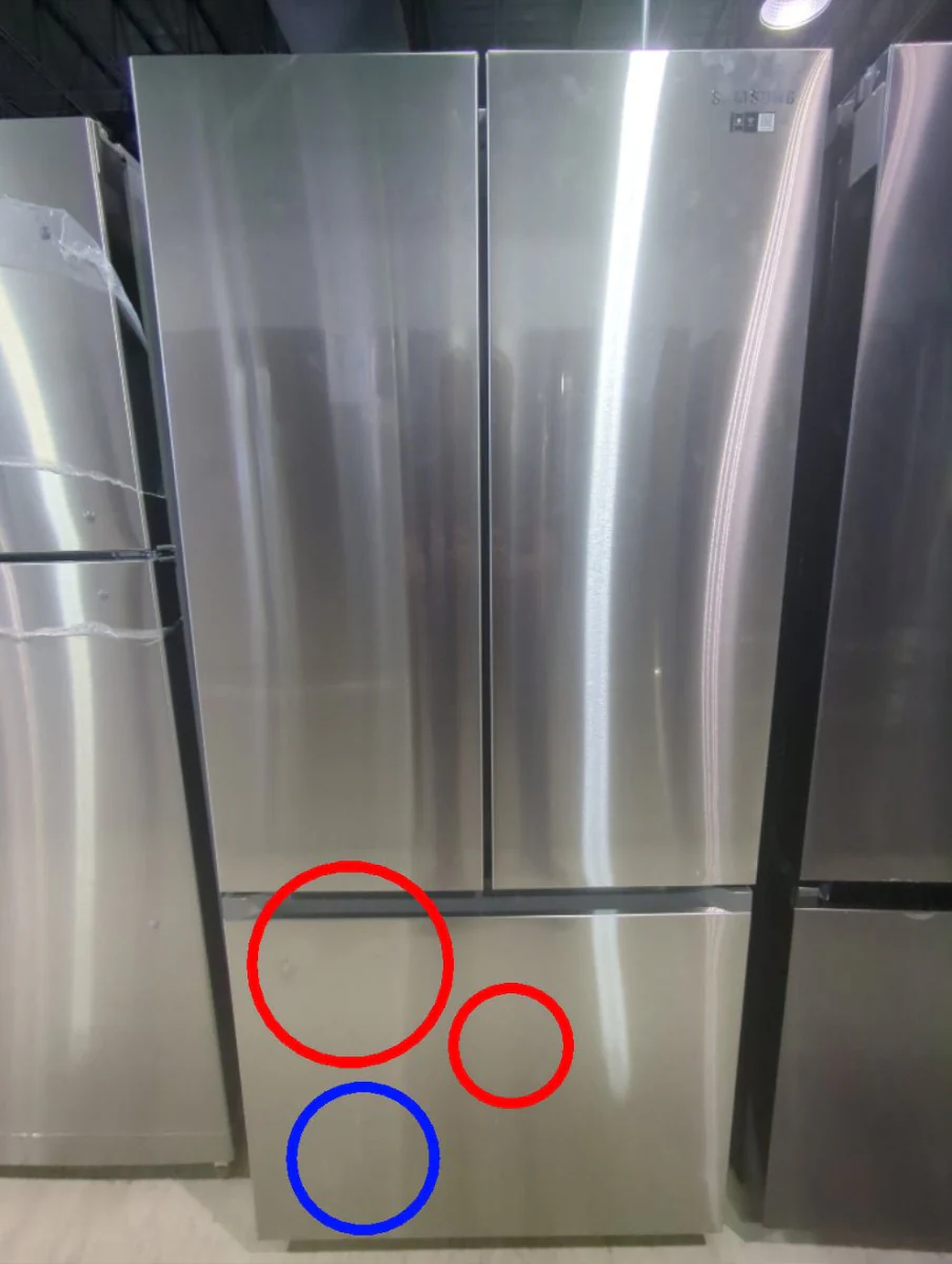 RF22A4111SR - REFRIGERATORS - Samsung - French 3-Door - Stainless Steel - Open Box - Image 2