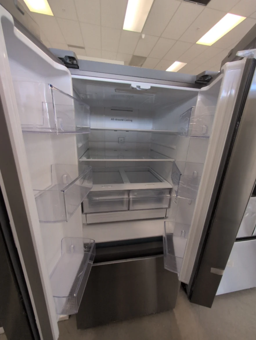 RF22A4111SR - REFRIGERATORS - Samsung - French 3-Door - Stainless Steel - Open Box - Image 2