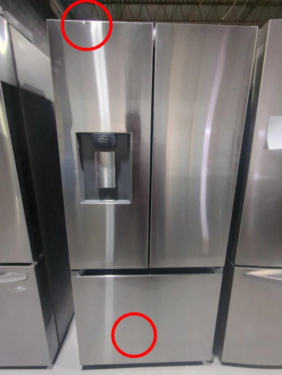 RF22A4221SR - REFRIGERATORS - Samsung - French 3-Door - Stainless Steel - Open Box - Image 2