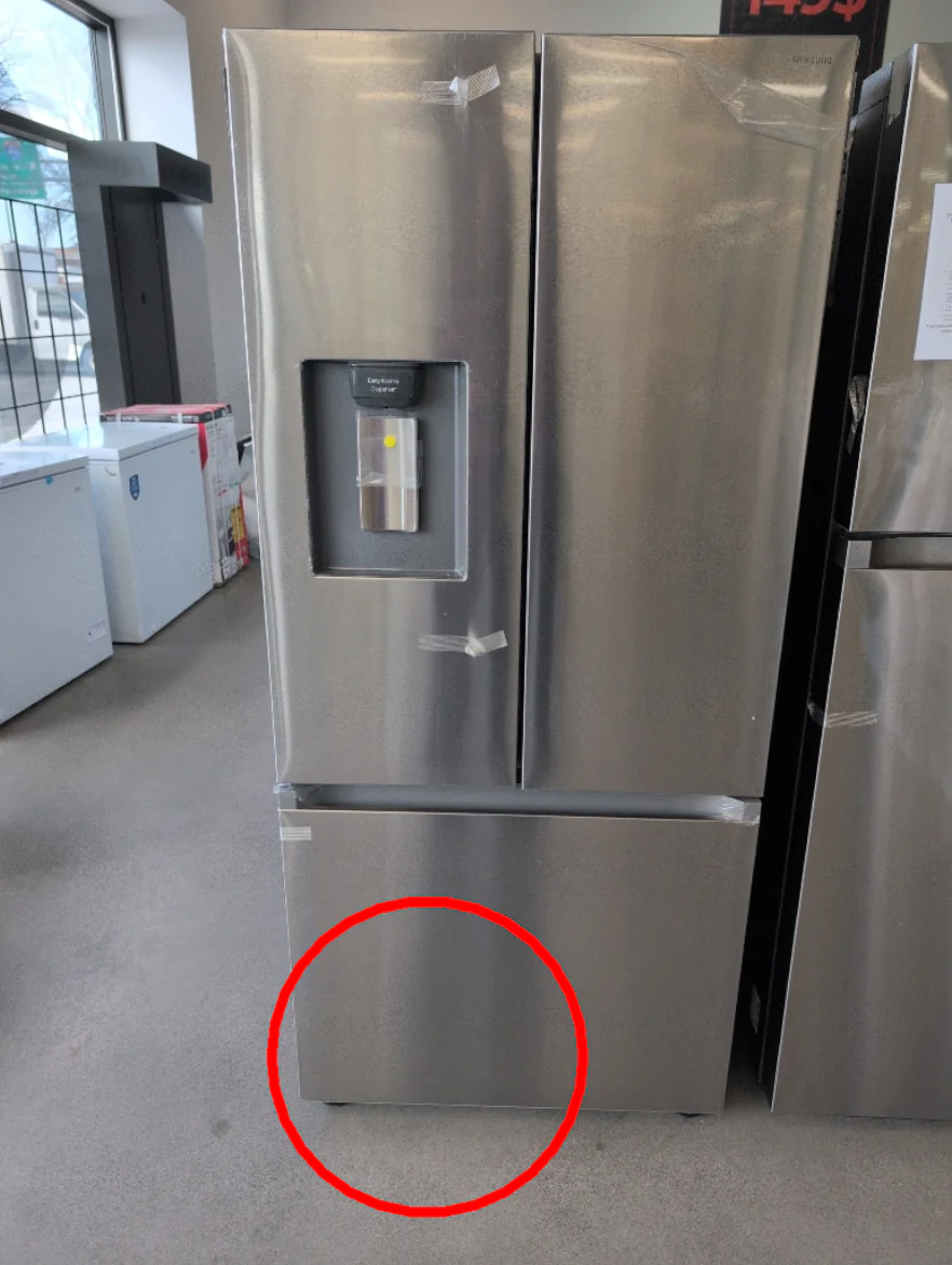 RF22A4221SR - REFRIGERATORS - Samsung - French 3-Door - Stainless Steel - Open Box - Image 4
