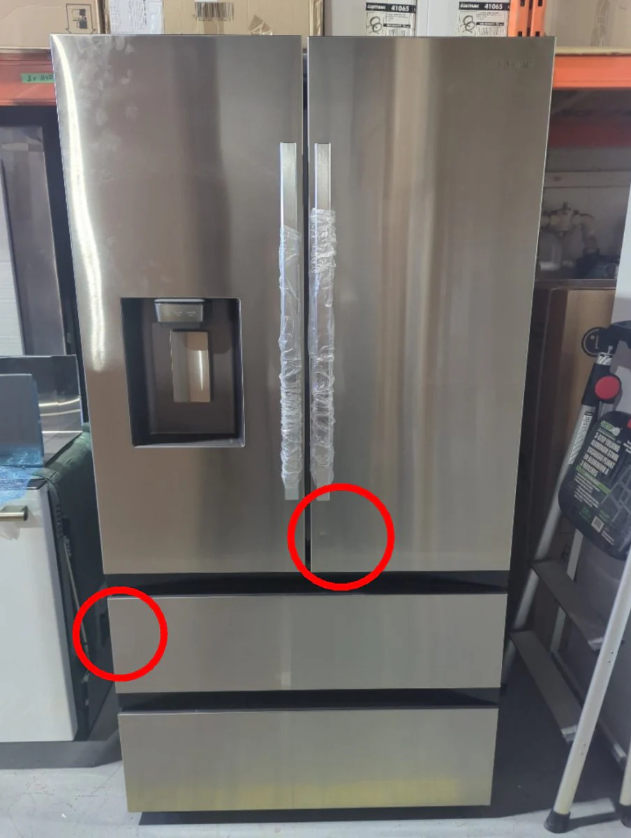 RF26CG7400SR - REFRIGERATORS - Samsung - French 4-Door - Stainless Steel - Open Box - Image 2