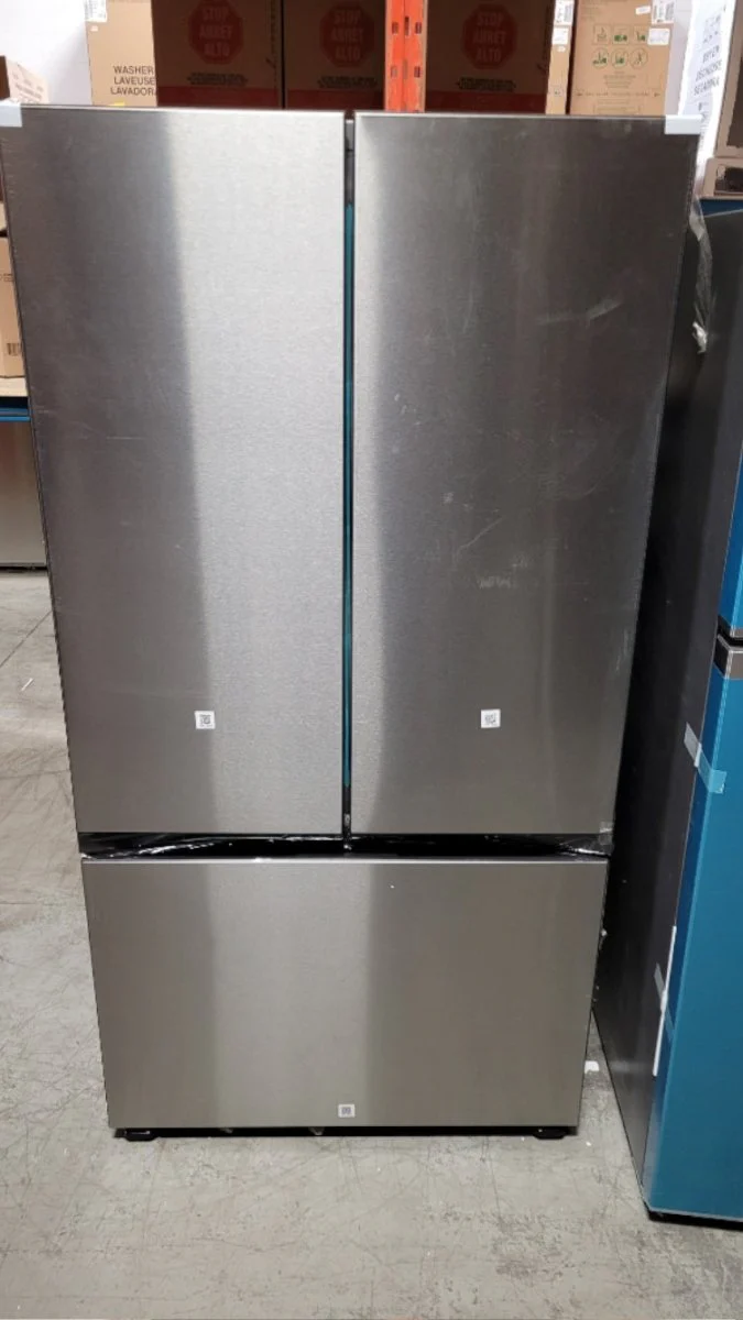 RF30BB6200QLAA - REFRIGERATORS - Samsung - French 3-Door - Stainless Steel - Open Box - Image 2
