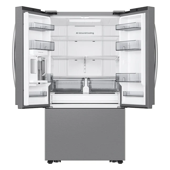 RF32CG5300SR - REFRIGERATORS - Samsung - French 3-Door - Stainless Steel - Open Box - Image 4