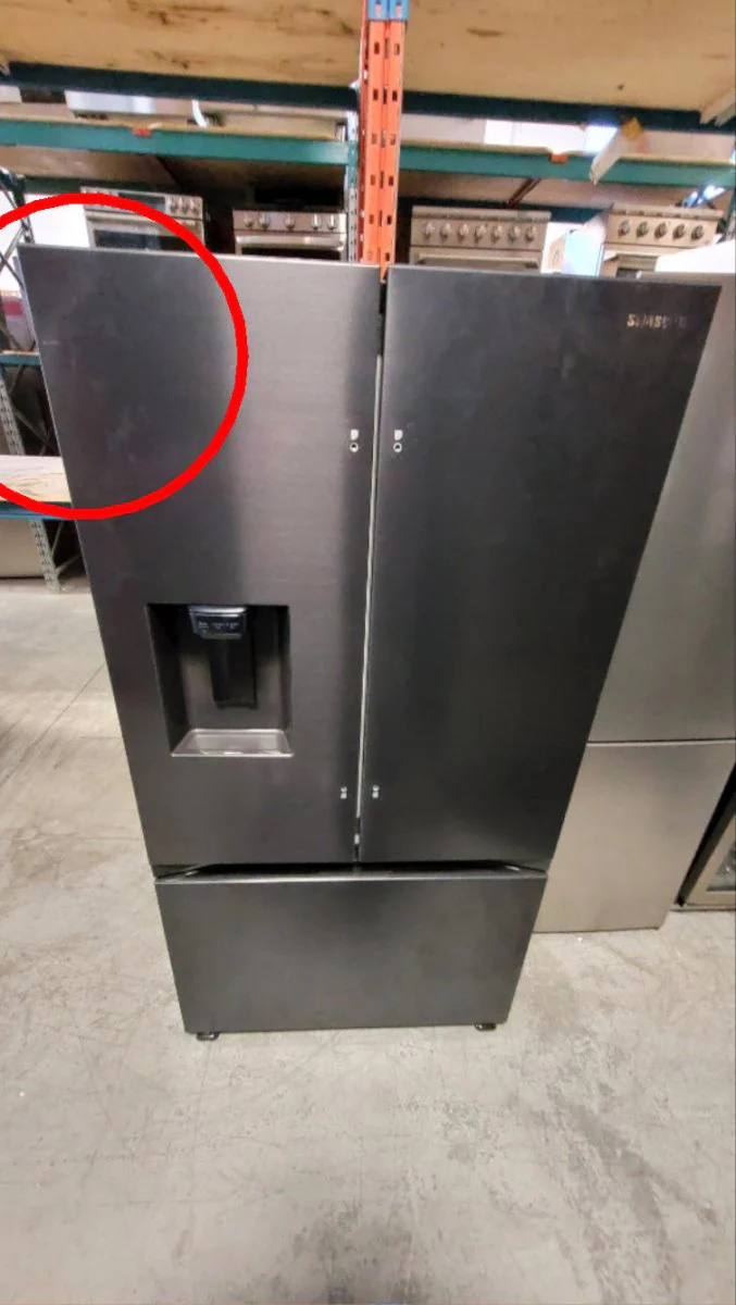 RF32CG5400MT - REFRIGERATORS - Samsung - French 3-Door - Black Stainless - Open Box - Image 3