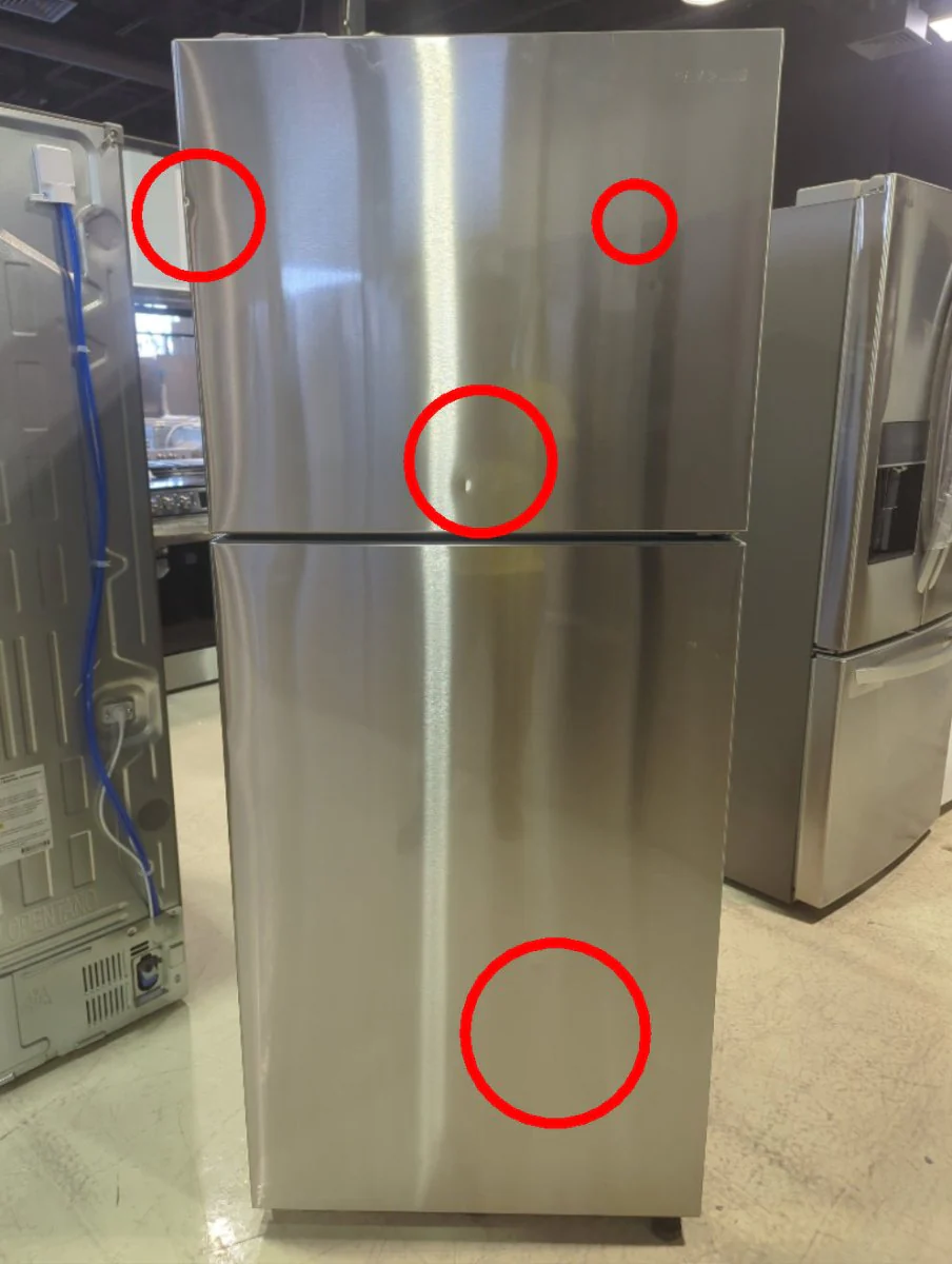 RT16A6105SR - REFRIGERATORS - Samsung - Top Freezer - Stainless Steel - Open Box - Image 2