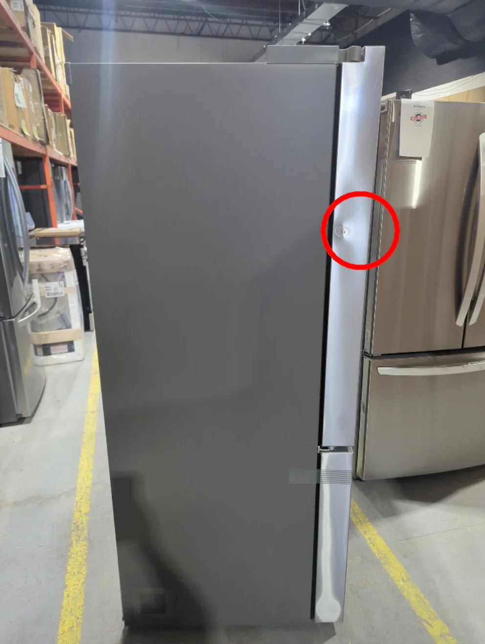SRFB27S3 - REFRIGERATORS - LG - French 3-Door - Stainless Steel - Open Box - Image 3