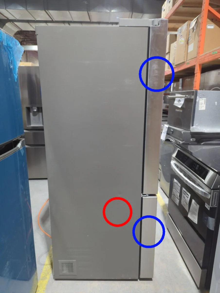 SRFB27S3 - REFRIGERATORS - LG - French 3-Door - Stainless Steel - Open Box - Image 5