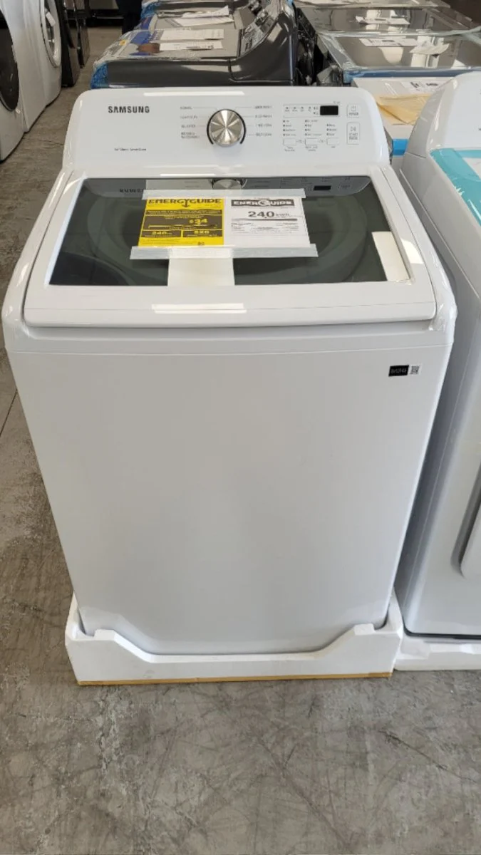 WA45T3200AW - WASHERS - Samsung - Top Loading - White - Open Box - Image 2