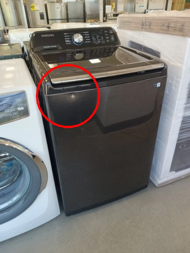 WA46CG3505AV - WASHERS - Samsung - Top Loading - Black - Open Box - Image 3