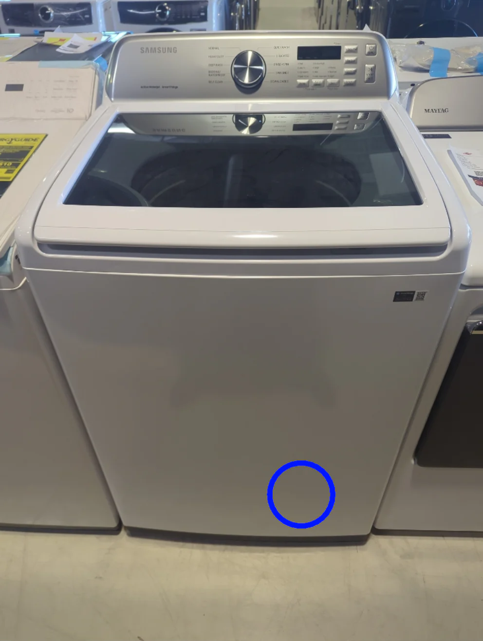 WA46CG3505AW - WASHERS - Samsung - Top Loading - White - Open Box - Image 2