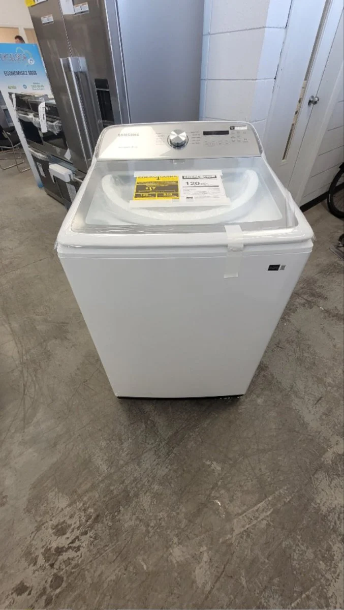 WA50R5200AW - WASHERS - Samsung - Top Load - White - Open Box - Image 2