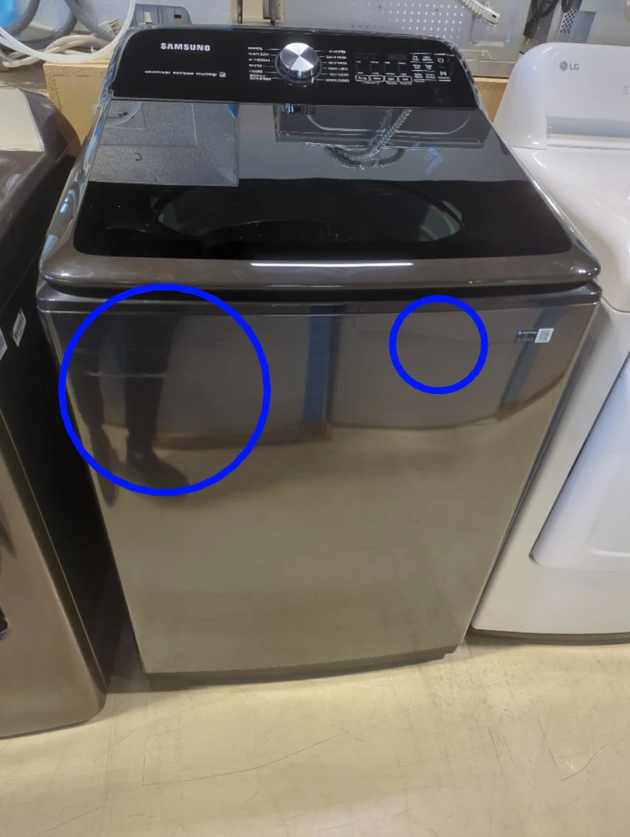 WA52DG5500AV - WASHERS - Samsung - Top Loading - Black - Open Box - Image 2