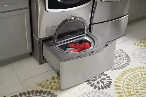 WD100CV - WASHERS - LG - Pedestal Washer - Grey - Open Box - Image 3