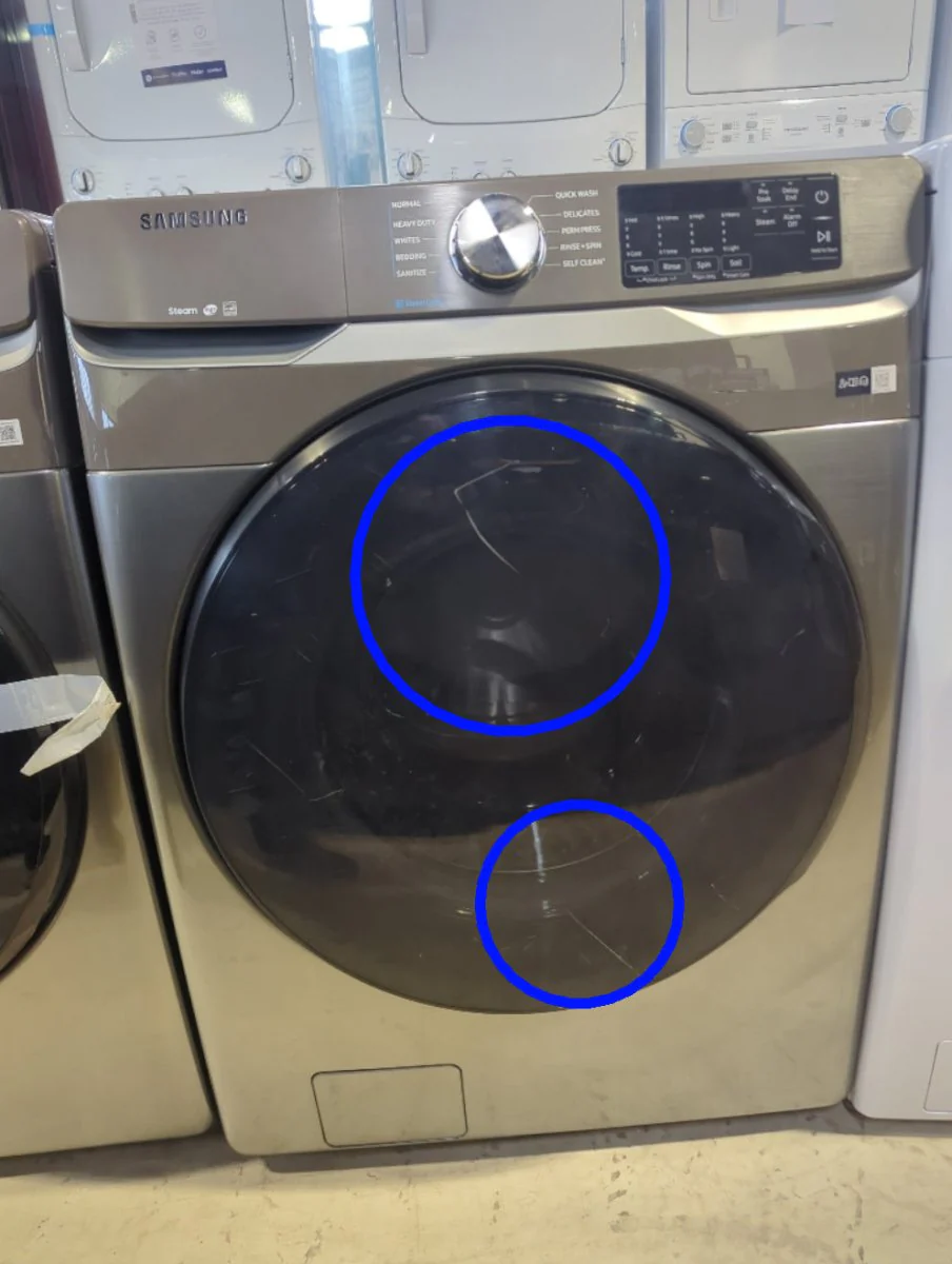 WF45R6100AP - WASHERS - Samsung - Front Load - Platinum - Open Box - Image 2