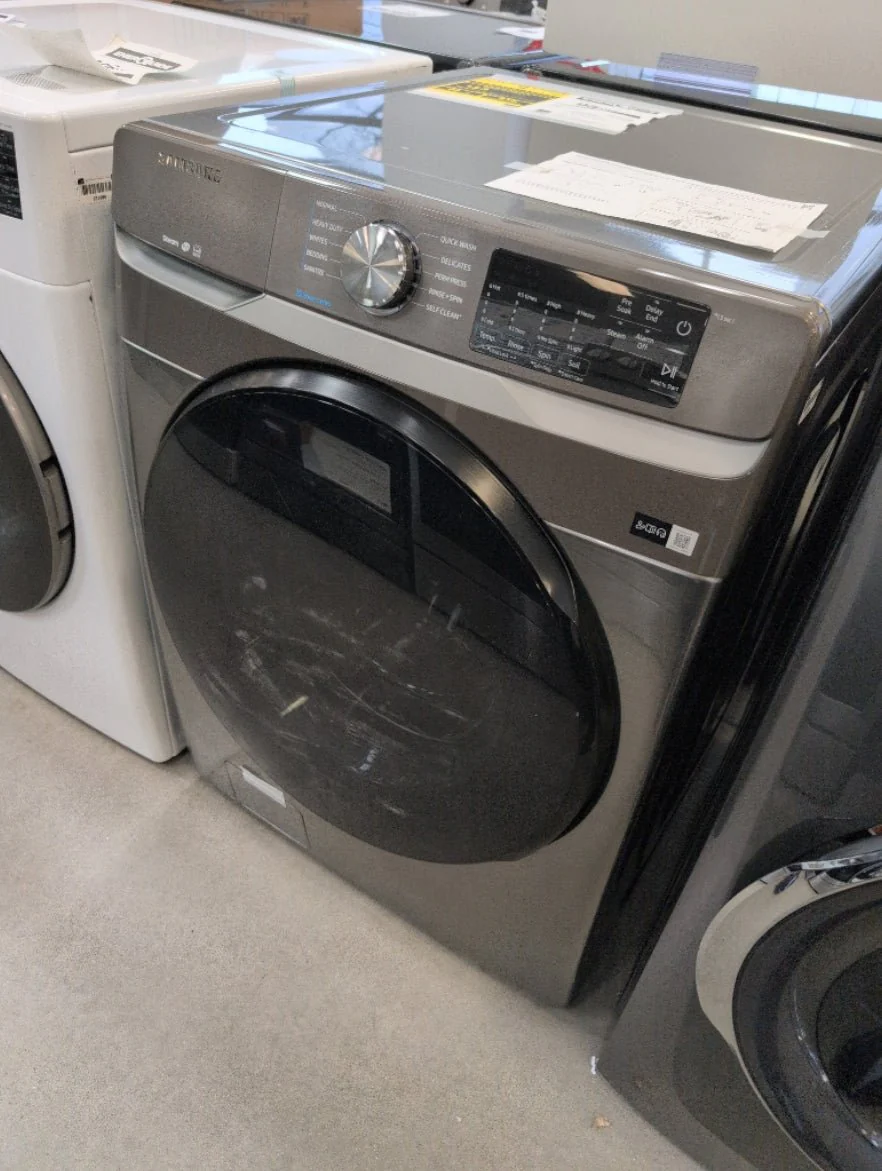 WF45R6100AP - WASHERS - Samsung - Front Load - Platinum - Open Box - Image 2