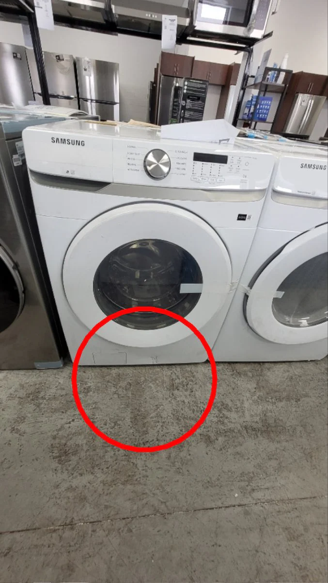 WF45T6000AW - WASHERS - Samsung - Front Load - White - Open Box - Image 3