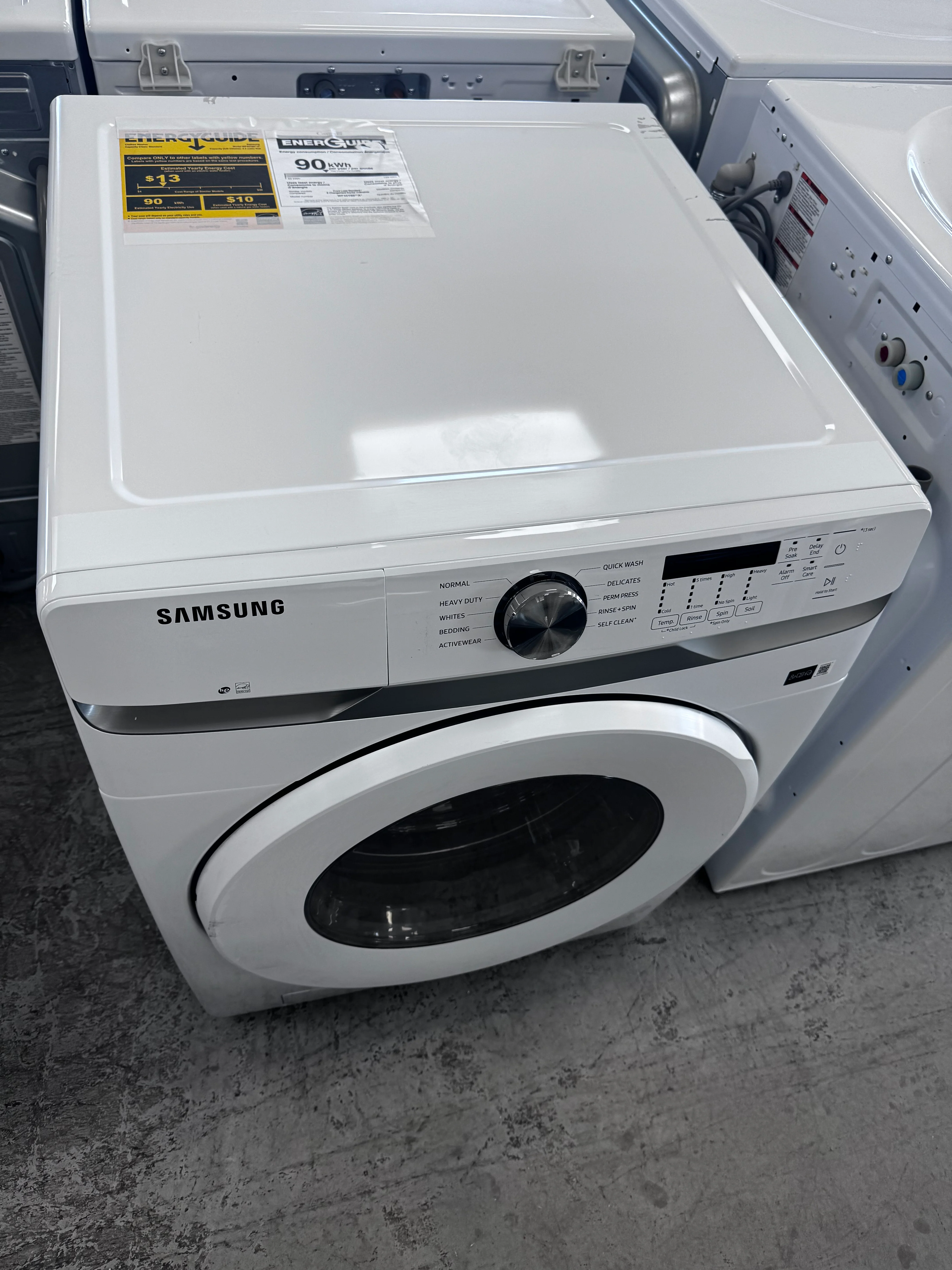WF45T6000AW - WASHERS - Samsung - Front Load - White - Open Box - Image 2