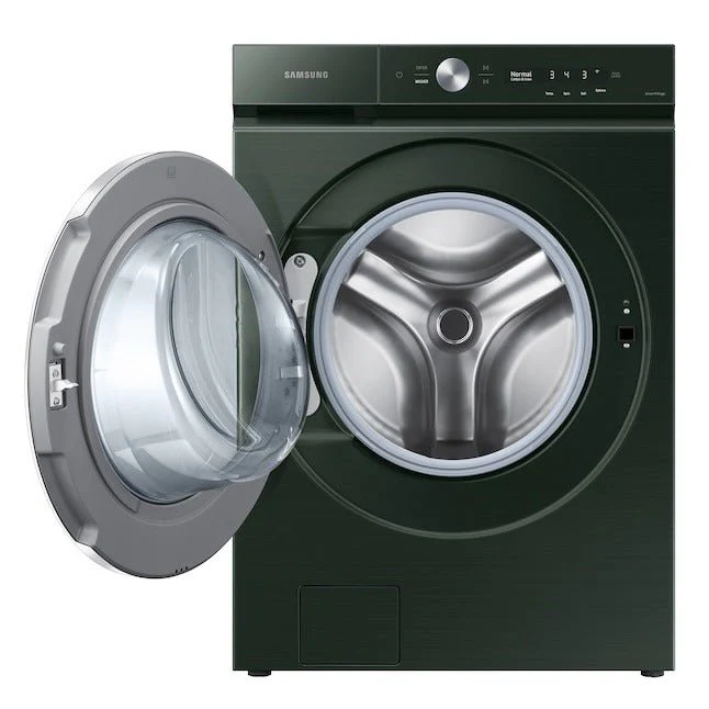 WF53BB8900AG - WASHERS - Samsung - Front Loading - Forest Green - Open Box - Image 3