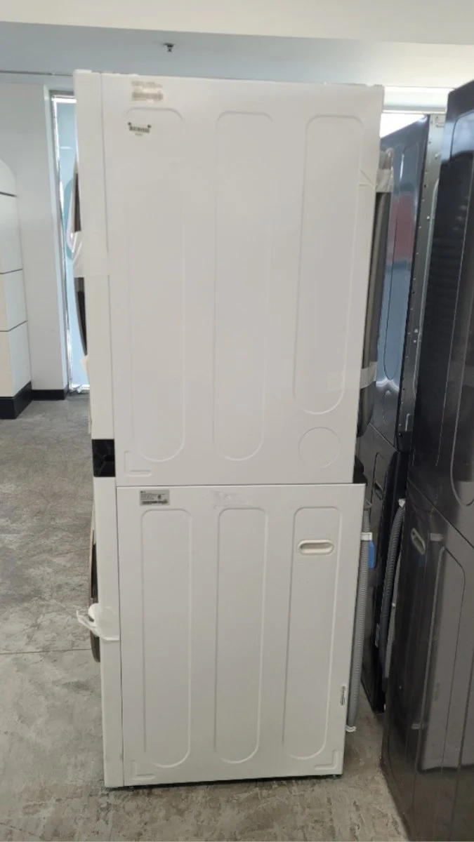 WKE100HWA - LAUNDRY CENTERS - LG - Stacked Washer/Dryer - Electric - White - Open Box - Image 3