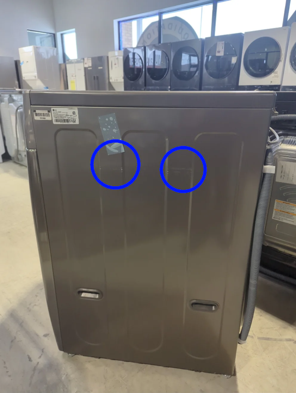 WM3400CV - WASHERS - LG - Front Loading - Graphite Steel - Open Box - Image 3