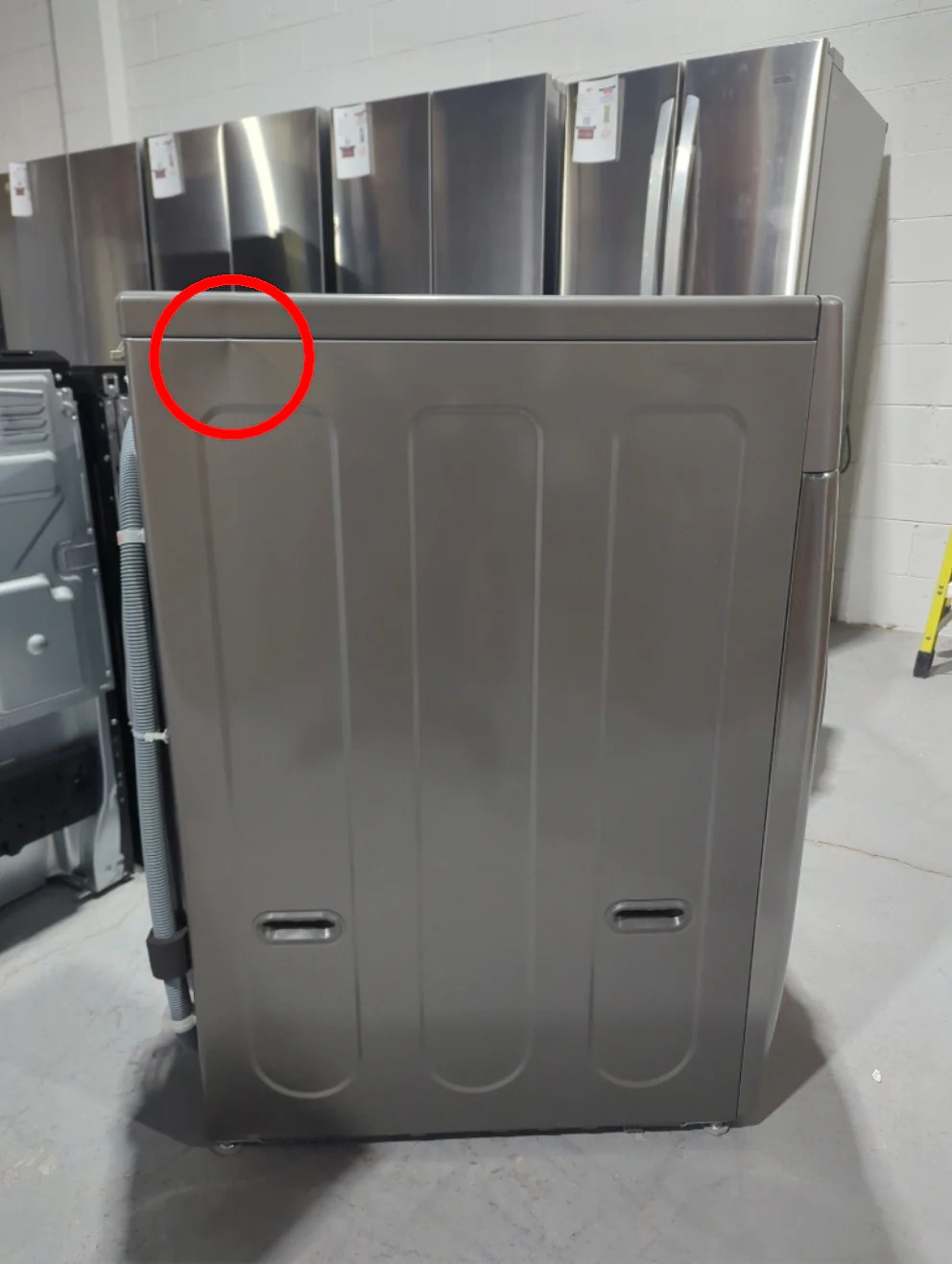 WM3400CV - WASHERS - LG - Front Loading - Graphite Steel - Open Box - Image 3