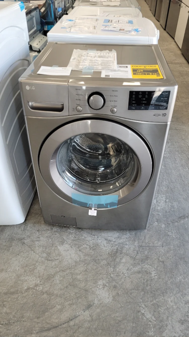 WM3400CV - WASHERS - LG - Front Loading - Graphite Steel - Open Box - Image 2
