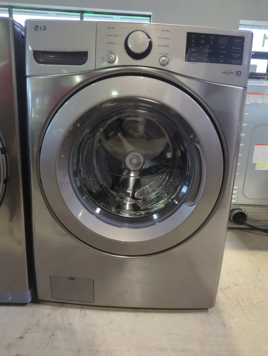 WM3400CV - WASHERS - LG - Front Loading - Graphite Steel - Open Box - Image 2