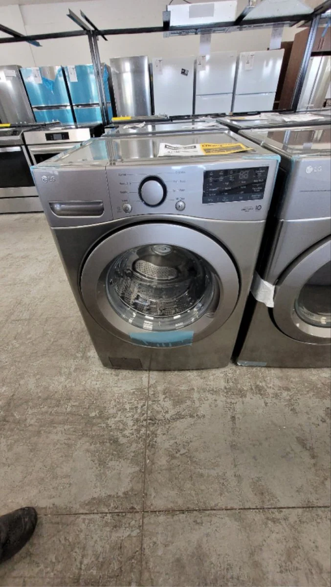 WM3400CV - WASHERS - LG - Front Loading - Graphite Steel - Open Box - Image 2