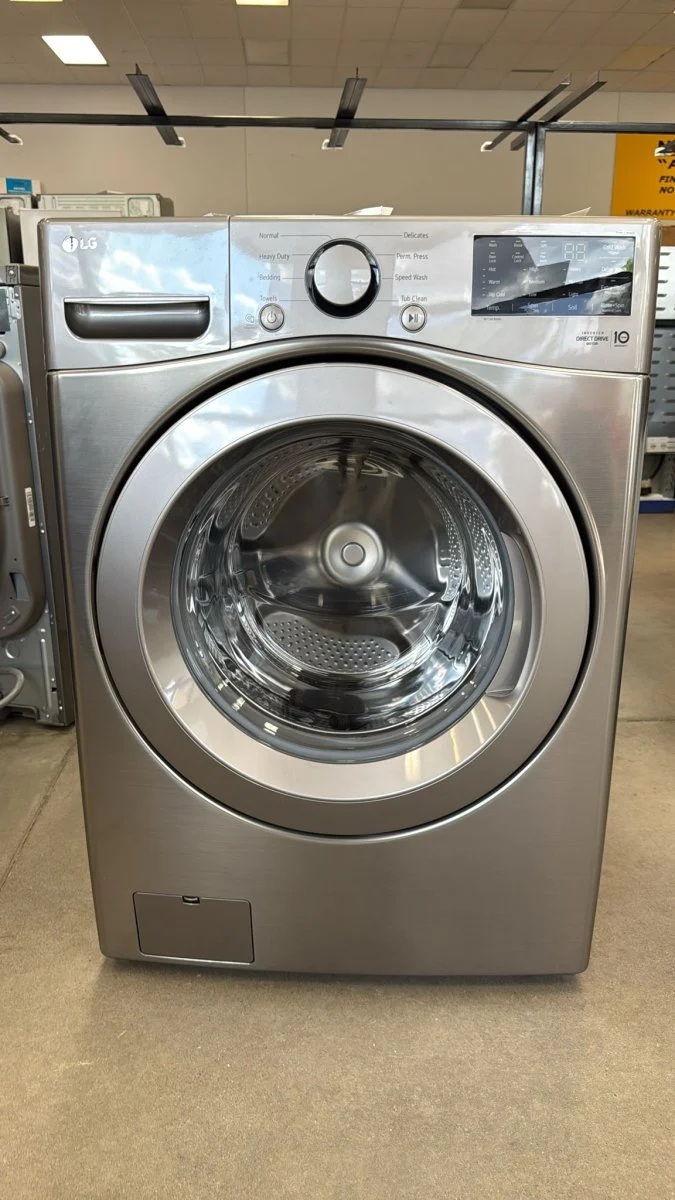 WM3400CV - WASHERS - LG - Front Loading - Graphite Steel - Open Box - Image 2