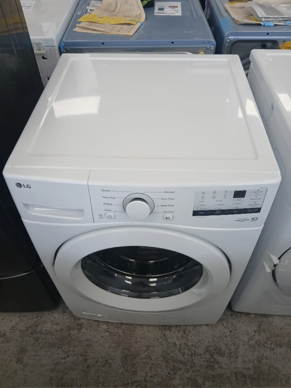 WM3400CW - WASHERS - LG - Front Load - White - Open Box - Image 2