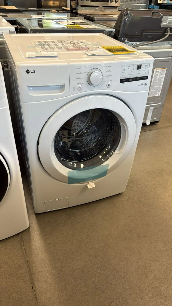 WM3400CW - WASHERS - LG - Front Load - White - Open Box - Image 3